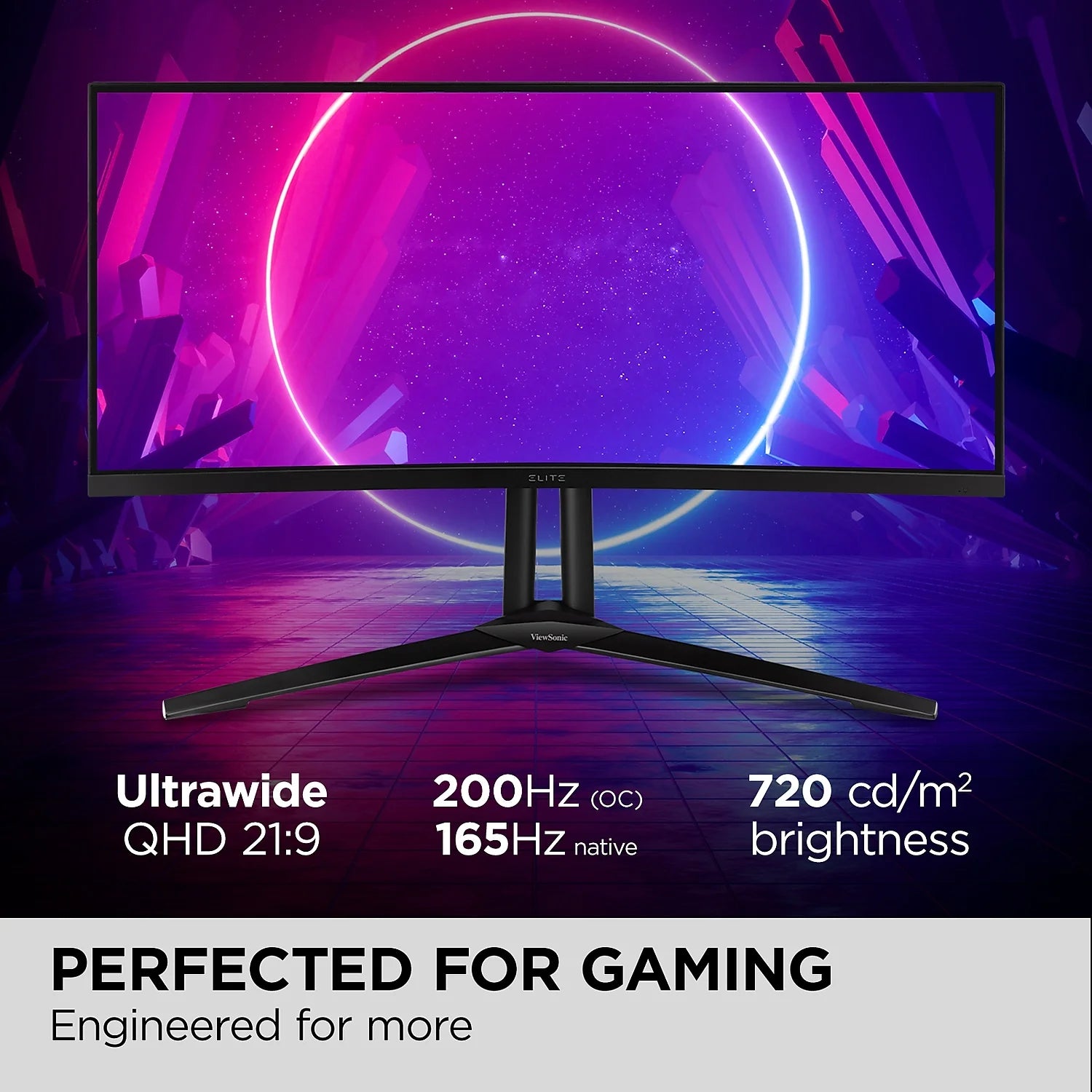 34" Curved 200Hz LED Gaming Monitor Black (XG341C-2K)